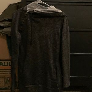 Double hood sweatshirt